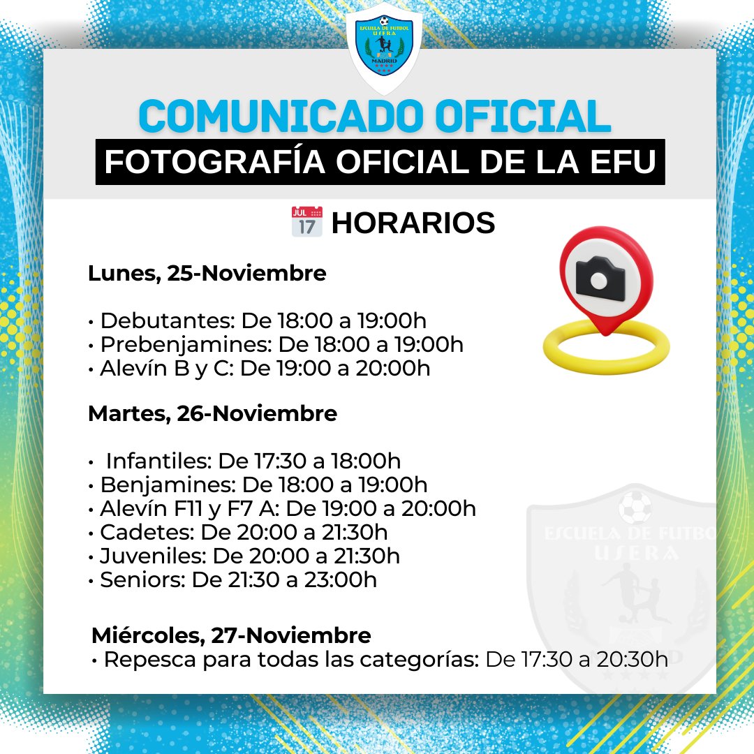 Fotografía Oficial de EFU